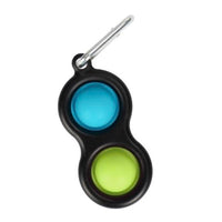 Fidget Sensory Toys Fidget Simple Dimple Black - green