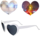 Heart Effect Diffraction Party Glasses