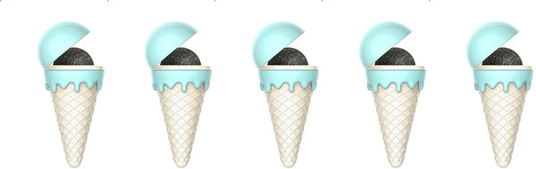 CABS-Catnip Ball- Ice cream 5 Pack - Blue