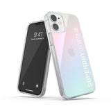 Superdry Apple iPhone 12 Mini Snap Case Clear-Holographic