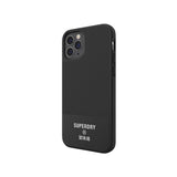 SuperDry Apple iPhone 12/ 12 Pro Canvas Case - Black