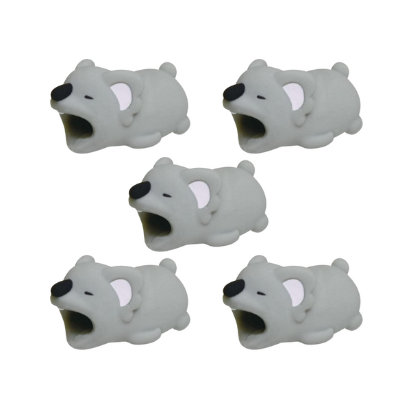 Phone Cable Protector- Identifier - Koala - 5 Pack
