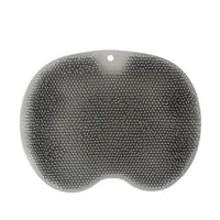 Shower Foot and Back Scrubber and Massaging Mat Grey