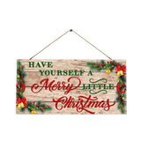 Cabs - Xmas Wooden Sign Ornaments - Merry Christmas