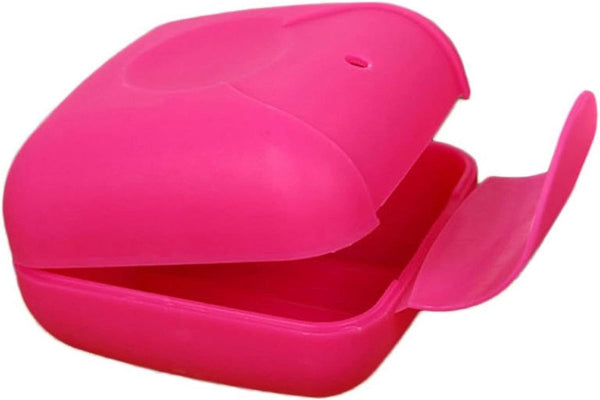 Outdoor Travel Portable Mini Soap Box - Purple