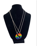LGBTQ Yin Yang Necklace Set