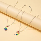LGBTQ Yin Yang Necklace Set