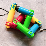 Portable Color Block Ballpoint Pen - 2 Pack