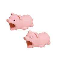 Phone Cable Protector- Identifier - Pig - 2 Pack