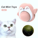 CABS- Catnip ball- Penguin 2 Pack - Pink