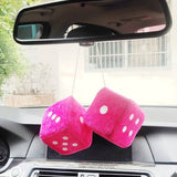 CABS - Large Pink Plush Dice