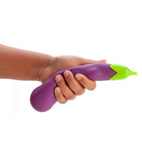 Eggplant Emoji Shaped Stress Ball