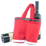 Christmas Gift Bags Santa Red Pants - 24x25cm