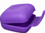 Outdoor Travel Portable Mini Soap Box - Pink