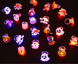 Halloween Ring Lights Random x 5