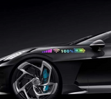 CABS -Holographic Car Sticker