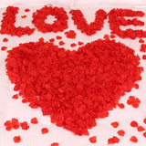1000 Pieces Simulated Artificial Red Rose Petals