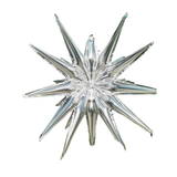 One-Piece Explosion Star Shaped Party Celebration Decoration Balloon - Silver Silver