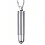 1-piece Urn Necklace For Ashes For Men And Women - Black