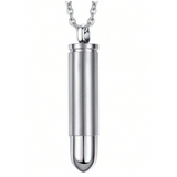 1-piece Urn Necklace For Ashes For Men And Women - Black
