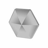 Fidget Flipo flop Hexagonal Kinetic Skill Toy - Silver Silver