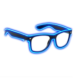 LED Party Glasses - Wired - Blue Blue