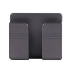 ABS Convenient Organized Secure Phone Charging Station Remote Holder Box - Grey Grey