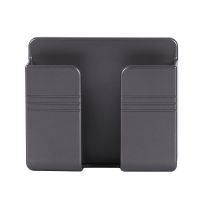 ABS Convenient Organized Secure Phone Charging Station Remote Holder Box - Grey Grey