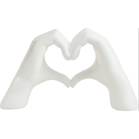 Hands Of Love - Ornament - White White