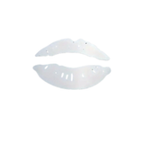 3D Kisses - Acrylic Lips - Wall Mirror Sticker Set - Silver Silver