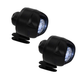 Mini Shoe Headlights- Night walking - Shoe Charm - Black Black
