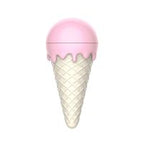 Plastic Catnip Ball Toy for Cats - Ice Cream - Pink Pink
