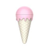 Plastic Catnip Ball Toy for Cats - Ice Cream - Pink Pink