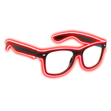 LED Party Glasses - Wired - Blue
