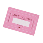 Valentines - Date Night - Love Coupon - Scratch and Win - Red