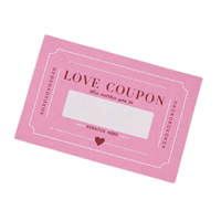 Valentines - Date Night - Love Coupon - Scratch and Win - Red