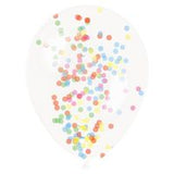 10 Piece Graffiti Balloons - Rainbow Rainbow
