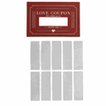 Valentines - Date Night - Love Coupon - Scratch and Win - Red Red