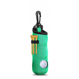 Golf Ball and Tee Pouch - Red