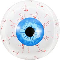 Halloween Eye Ball - Balloon - Blue Blue