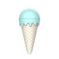 Plastic Catnip Ball Toy for Cats - Ice Cream - Pink