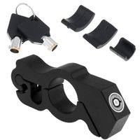 Motorcycle Bike Anti-Theft Aluminum Alloy Locks Safe Necessary Touring Gift - Black Black