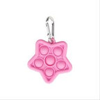 Fidget , Mini Portable Pop It Fidget Bubble Popping Sensory Fidget Star - Green