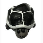Fidget Tortoise Squeeze Toy Pop Out Head - Black Black