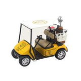 Alloy Golf Ball Pull-Back Toy Car - Yellow Yellow