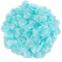 1000 Pieces Simulated Artificial Rose Petals - Blue Blue