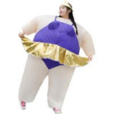 Inflatable Fat Ballerina Dancer Costume - Pink