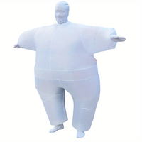 Halloween Adult Inflatable Full Body Suit Costume- 1 Piece - Blue