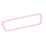 Rearview mirror silicone protective cover - White