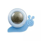 Snail Plastic Catnip Ball Toy for Cats - Pink